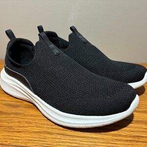 Women's Comfort & Soft Black Slip-On Shoes Size 8